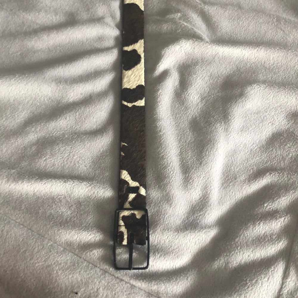 Cow Hair Belt